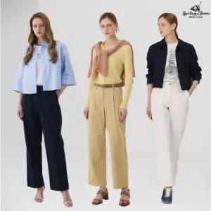 RCB POLO CLUB 26SS 여성 헤리티지 시그니처 팬츠 2종(R603W)