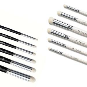 6pcs 드라이 브러시 미니 소형어처 페인팅 양모 전문 세트 40K 모델 페인팅 취미 디테일 페인트 브러쉬