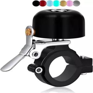 그레올시 바이크 벨 클래식 황동 로드 및 산악 자전거를 위한 라우드 레트로 핸들바 핏