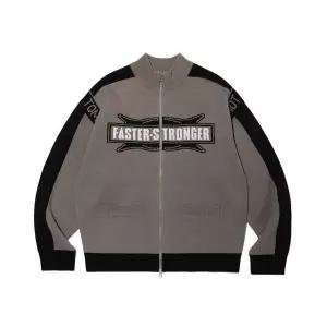 크리틱 FASTER STRONGER RACING ZIP UP 니트 다크 베이지 추천