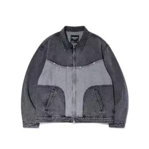 크리틱 WORMHOLE LOGO TWO TONE JACKET 다크 그레이 추천