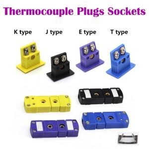 1~100개 K/T/J/E  패널 실장 열전대 소형 소켓 및 플러그 커넥터 센서