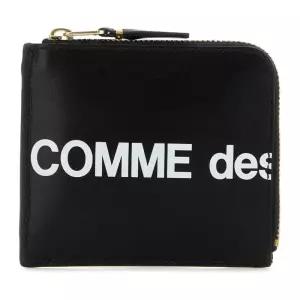 휴지 로고 집어라운드 지갑 SA3100HL BLACK BLACK