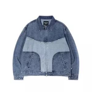 크리틱 WORMHOLE LOGO TWO TONE JACKET MEDIUM 인디고 추천