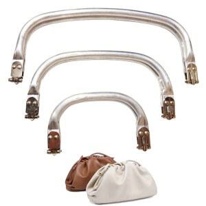 가방어깨패드 스트랩 쿠션 지갑용 금속 알루미늄 공예 반원형 프레임 파우치 튜브 클래식 클러치