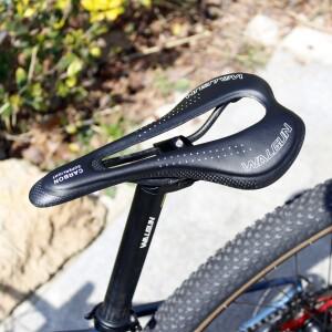 산마르코 초경량 전체 탄소 자전거 안장 MTB 산악 경주 사이클링 항 전립선 남성 여성 부품