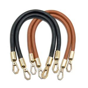 가방어깨패드 스트랩 쿠션 30CM 가죽 땋은 교체 가방 어깨 지갑 벨트 핸들