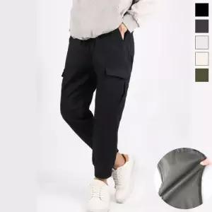 사계절 캐주얼 카고 스판 남자 작업복 빅사이즈 BRC면건빵조거팬츠