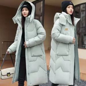 [리빌모아]겨울 여자 빅포켓 후드 롱 패딩 점퍼 DMESW-JUP-STS14280186