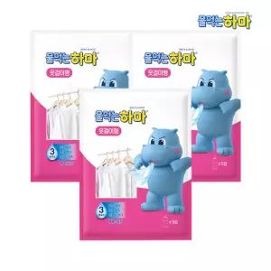 물먹는 하마 옷걸이형 제습제 5P x3개