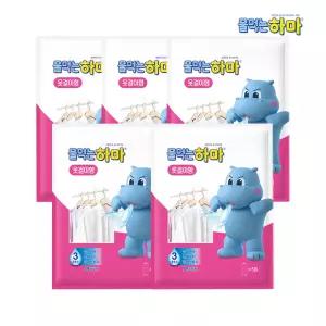 물먹는 하마 옷걸이형 제습제 5P x5개