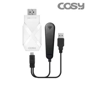 코시 4K 미라캐스트 무선 미러링 동글 스마트폰과 TV연결