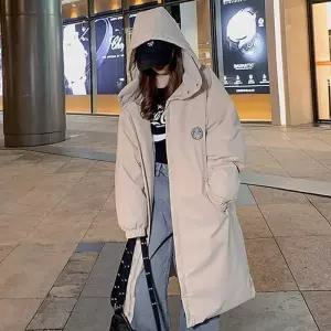 [리빌모아]겨울 여자 루즈핏 후드 하이넥 롱 패딩 점퍼 OCW-JUP-SWFGOSZI