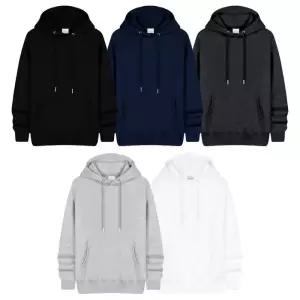 [리빌모아]남여공용 기모안감 후드 포켓 무지 맨투맨 SDW-TSW-SSD221071