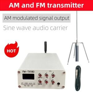 FM 주파수 변조 송신기 AM 신호 변조기 스테레오 Bluetooth USB 오디오 전송