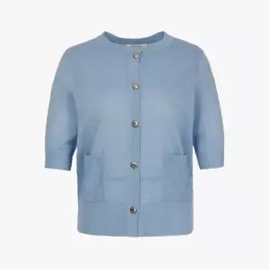 올리비아로렌 HC03 메탈 소재 볼레로 스타일 니트 가디건  VOB BC5M 4421