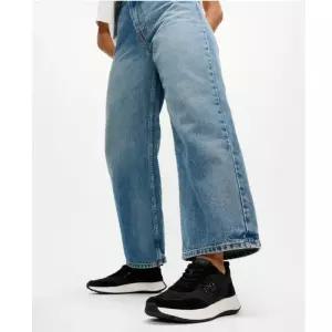 사은품증정핏플랍 여성 키높이 데님스니커즈 편안한착화감 운동화 F-모드 300097