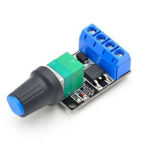 5V 12V 10A 전압 조정기 PWM DC 모터 속도 컨트롤러 조절기 무단 LED 디머 전원