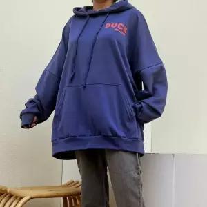 [리빌모아]여자 오버핏 데일리 프린팅 후드 맨투맨 DMES-TSS-STS14351059