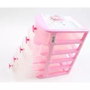 드레스룸화장대서랍장 깊은서랍장 프리티 5단 3