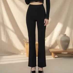 [하프클럽/]여성용 출근룩 코지 나팔 클래식 고무줄 팬츠