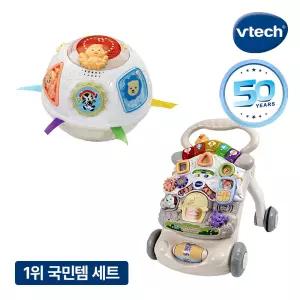 [50주년] 브이텍 국민템 세트 (NEW 깜짝볼 스마트 소프트 한영버전 + NEW 걸음마 보조기 폴딩 한영버전)