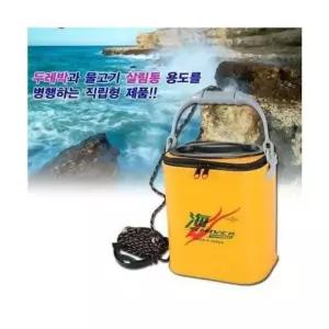 낚방 물 국산 살림통 자동문두레박 두레박과 2in1기능