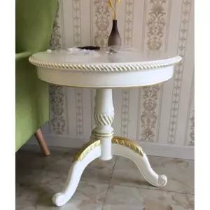 레트로 커피 테이블 파스텔 티 티테이블 강화유리