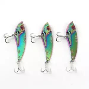 루어낚시 메탈 바이브 3p세트(18g) (컬러풀)