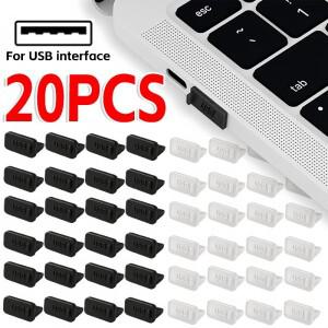 실리콘 USB 먼지 플러그 충전기 포트 커버 PC 노트북 보호기 용 방진