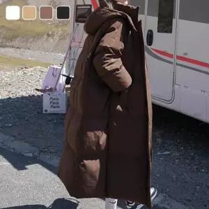 [리빌모아]여자 데일리 베이직 후드 롱 패딩 점퍼 DMOW-JUP-SOHSCWAP9908