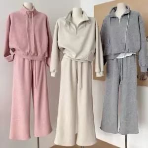 BUyuS 포켓 반집업 밴딩 팬츠 트레이닝 상하세트 투피스  buyus 굿딜 브이숍 illo001