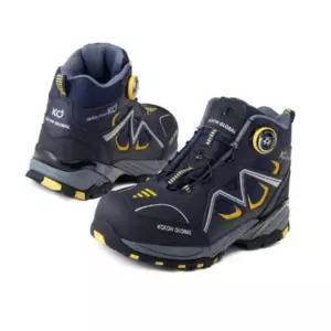 안전한 다이얼 6인치 발편한 등산화 가벼운 안전화 지퍼 ZWFIYIJM