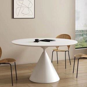 잉 접시 세라믹 미니멀리스트 블 흰색 식탁 작가 샴페인 그릇 투톤 라운드 식사