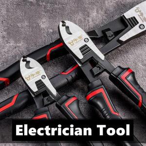 다기능 6/8/10인치 케이블 커터 전기 기술자용 호환  와이어 스트리퍼 플라이어 수공구 가위