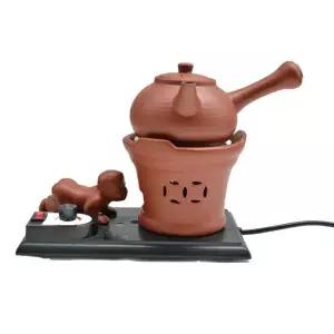 푸레도기 항아리 포트 보온 도자기 난로 티포트 옹기