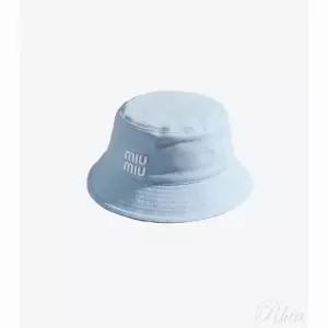 [미우미우] 드릴 버킷 햇 5HC196 2DXI F0D9K 154951771