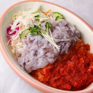 시원한 한치물회 한치다리 몸통 물회소스 간편한 밀키트