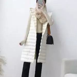여자롱패딩 자켓 긴롱패딩 경량패딩 롱패딩 롱조끼 간