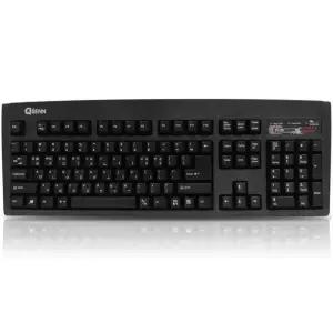 게이밍키보드 유선 키보드 블랙 통합 입력장치 컴퓨터 키패드 PS2