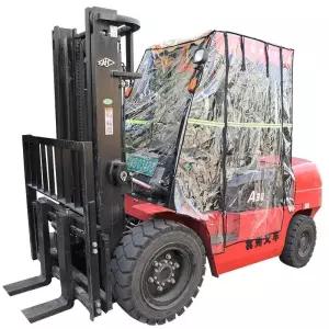 지게차 비닐천막 호루 방수커버 굴삭기 방한 보호 방풍