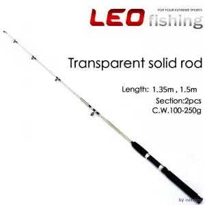 [마이도매]25914투명루어낚시대/릴낚시대/루어대/루어