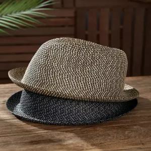 남자중절모 여름 메쉬 모자 중년 남성