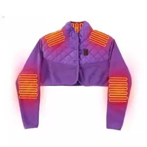 전기 온열 하이다스 충전식경추 안마매트 어깨 무선