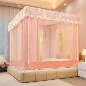 가정용 모기장 텐트 실내 접이식 대형 방충망 난방