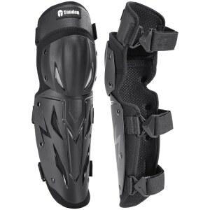 TANDEN 남성용 모토크로스 다리 아머 무릎 정강이 패드 보호 오토바이 가드 보호대