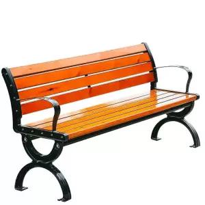 야외벤치 철제 의자 베란다 장의자 나무 원목 엔틱