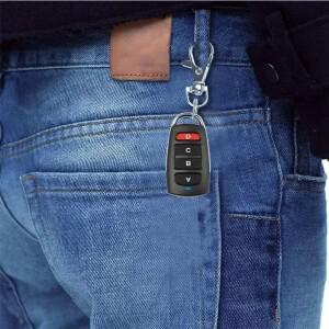 무선 RF 433M 호환hz 리모컨 복사 코드 차고 문 게이트 복제기 433 Mhz 키 오프너