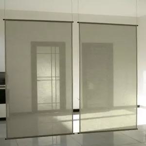 리넨 가리개 커튼 창문 중문 현관 방문 가림막 카페 인테리어 패브릭 파티션 공간분리 가림천