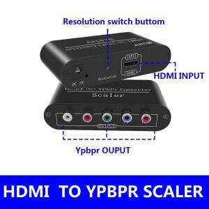 1080P HDMI to 컴포넌트 Ypbpr RGB 컨버터 어댑터 TV PS4용 출력 (전원 포함)